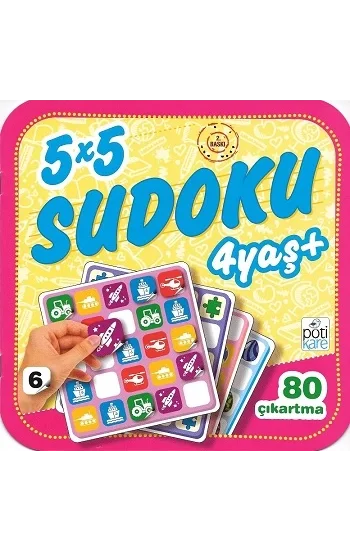 5 x 5 Sudoku – 6 (4 Yaş +)