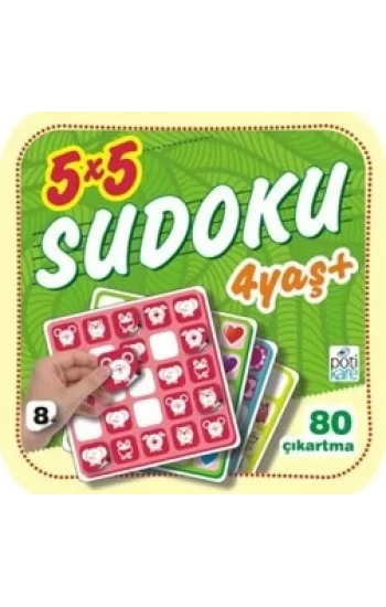 5 x 5 Sudoku – 8 (4 Yaş +)