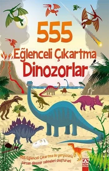 555 Eğlenceli Çıkartma - Dinozorlar
