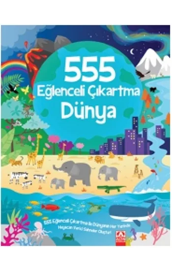555 Eğlenceli Çıkartma Dünya
