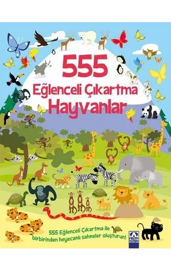 555 Eğlenceli Çıkartma - Hayvanlar