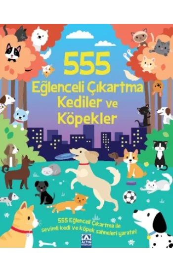 555 Eğlenceli Çıkartma Kediler Ve Köpekler