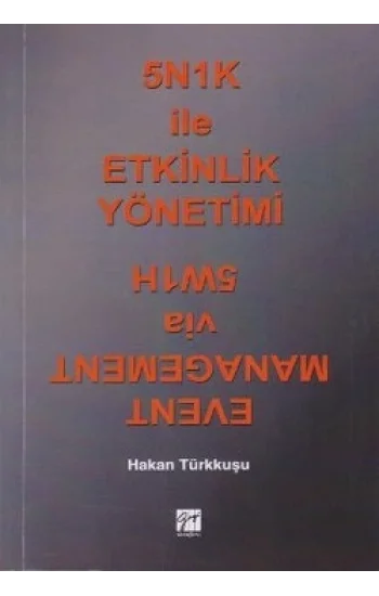 5N1K ile Etkinlik Yönetimi