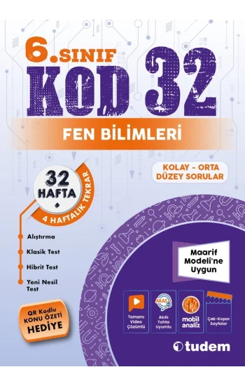 6. Sınıf Fen Bilimleri Kod 32