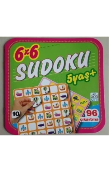 6 x 6 Sudoku – 10 (5 Yaş +)
