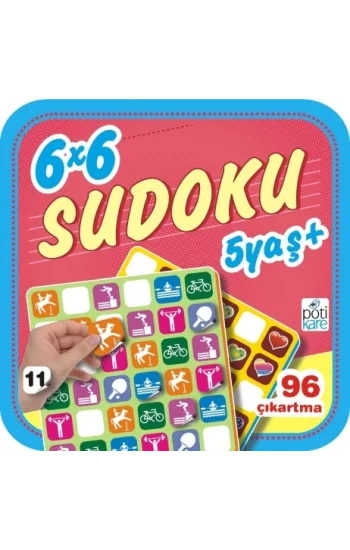 6 x 6 Sudoku – 11 (5 Yaş +)
