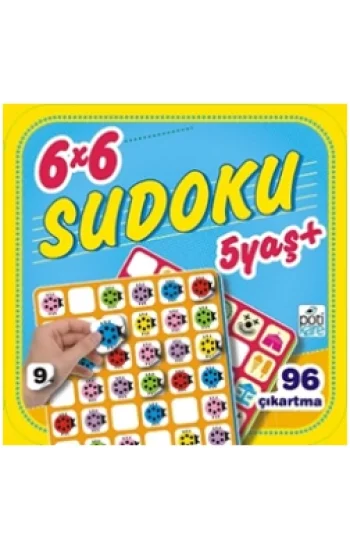 6 x 6 Sudoku - 9 (5 Yaş +)
