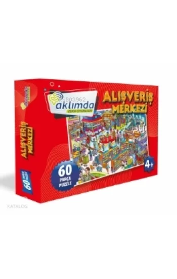 60 Parça Puzzle Alışveriş Merkezi