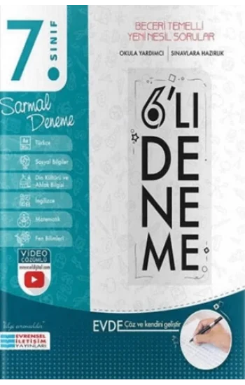 7. Sınıf 6 lı Sarmal Deneme