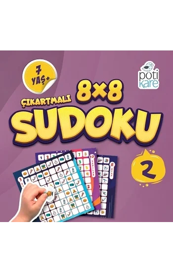 8x8 Çıkartmalı Sudoku 2