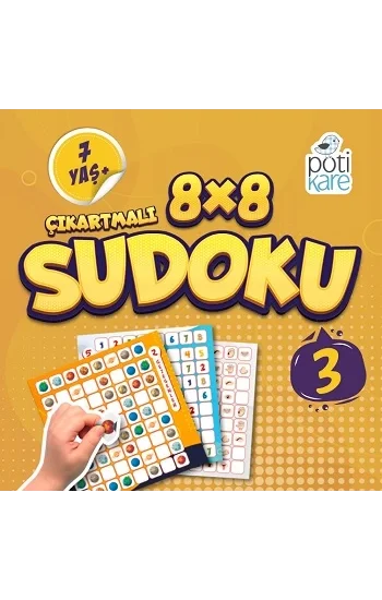 8x8 Çıkartmalı Sudoku 3
