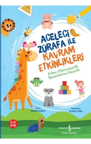 Aceleci Zürafa İle Kavram Etkinlikleri