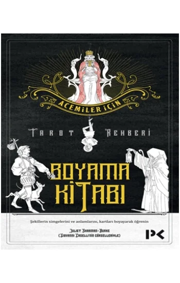 Acemiler İçin Tarot Rehberi - Boyama Kitabı