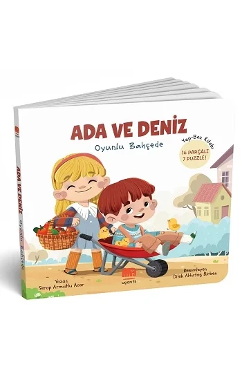 Ada ve Deniz Oyunlu Bahçede
