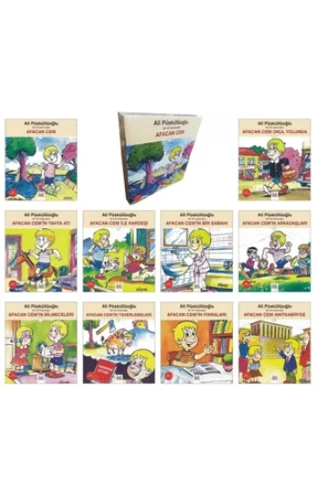 Afacan Cem Okuma Seti –10 Kitap