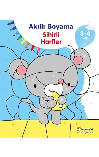 Akıllı Boyama - Sihirli Harfler 3-4 Yaş