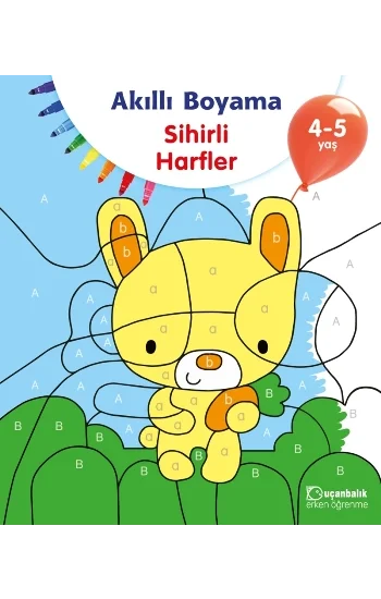 Akıllı Boyama - Sihirli Harfler 4-5 Yaş