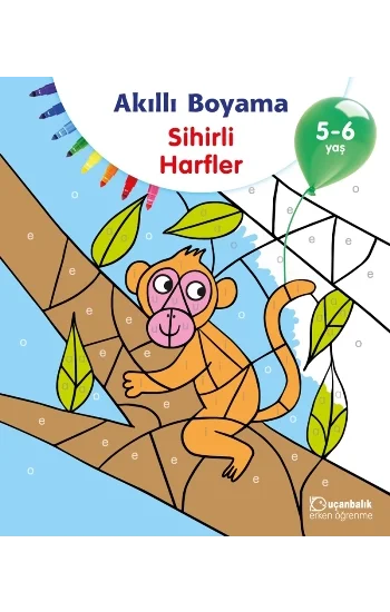 Akıllı Boyama Sihirli Harfler 5-6 Yaş