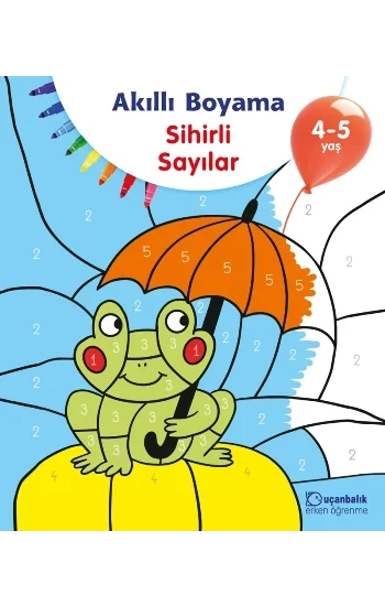 Akıllı Boyama Sihirli Sayılar 4-5 Yaş