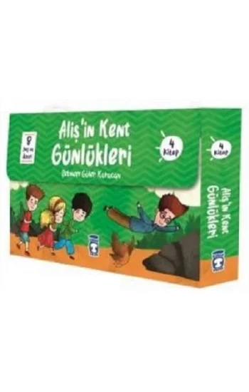 Alişin Kent Günlükleri Seti (4 Kitap Takım)