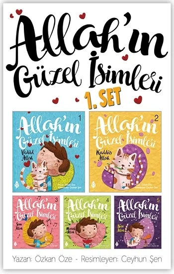 Allahın Güzel İsimleri Seti (5 Kitap)