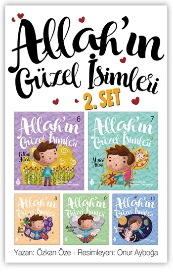 Allahın Güzel İsimleri - 2 (5 Kitap Takım)