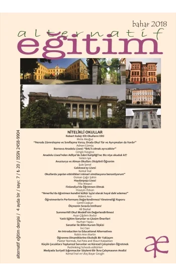 Alternatif Eğitim Bahar 2018 - Nitelikli Okullar 7.SAYI