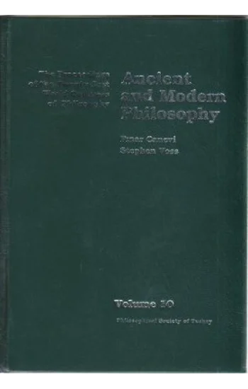 Ancient and Modern Philosophy