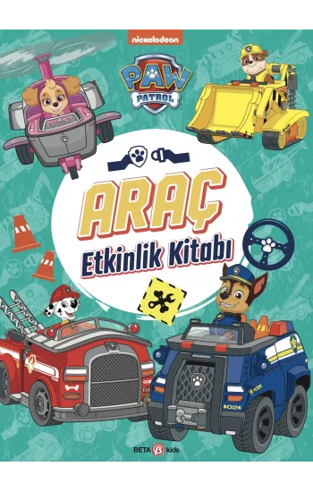 Araç Etkinlik Kitabı  Paw Patro