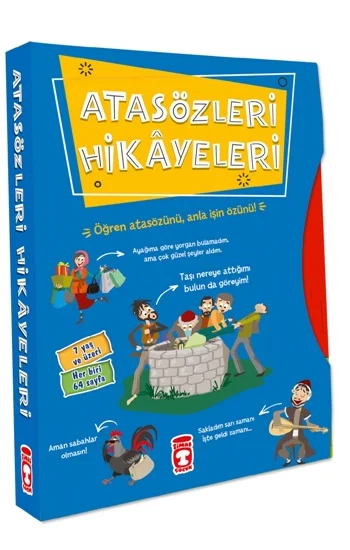 Atasözleri Hikayeleri- Set (5 Kitap)