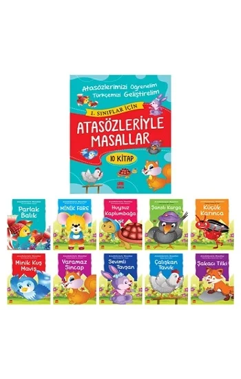 Atasözleriyle Masallar (10 Kitap)