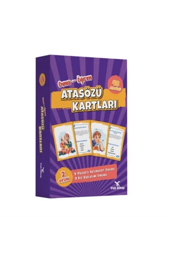 Atasözü Kartları (Oyna-Öğren)