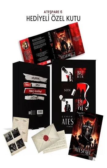 Ateşpare -6 Hediyeli Özel Kutu (Ciltli)
