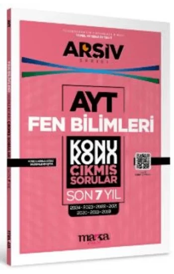 AYT Fen Bilimleri Konu Konu Çıkmış Sorular Son 7 Yıl