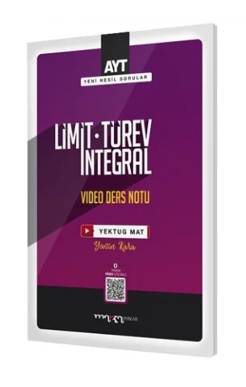 AYT Limit Türev İntegral Video Ders Notları (Ciltli)