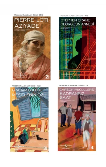 Aziyade + Georgeun Annesi + Meselenin Özü + Kadransız Saat- 4 Kitap Set - Iş Bankası Özel Set