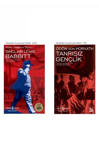 Babbitt + Tanrısız Gençlik- 2 Kitap Set - Iş Bankası Özel Set Babbitt Kitabı