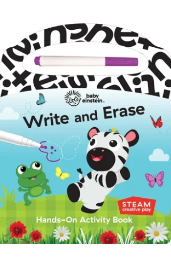 Baby Einstein: Write and Erase Hands-On Activity Book