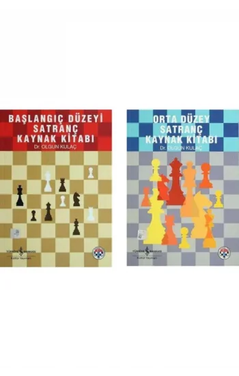 Başlangıç & Orta Düzey Satranç Kaynak Kitabı 2 Kitap Set - Olgun Kulaç
