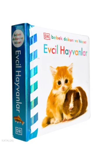 Bebek Dokun ve Hisset Serisi - Evcil Hayvanlar (Ciltli)