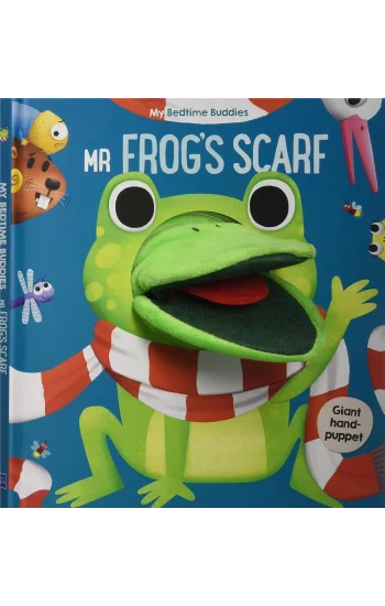 Bedtime Buddies: Mr. Frogs Scarf