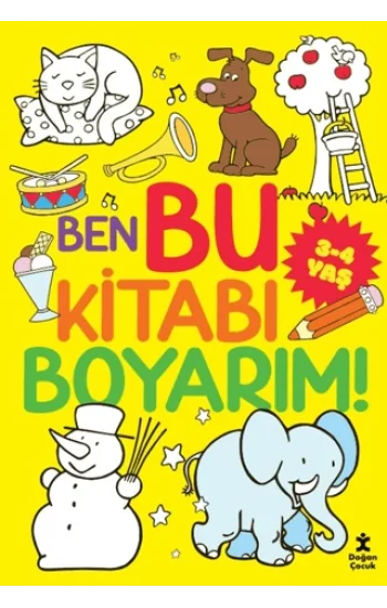 Ben Bu Kitabı Boyarım! 3-4 Yaş