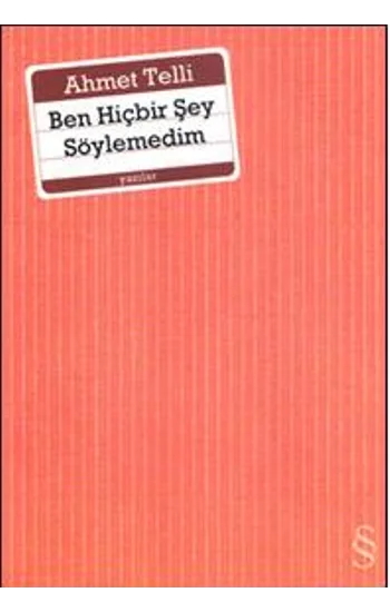 Ben Hiçbir Şey Söylemedim