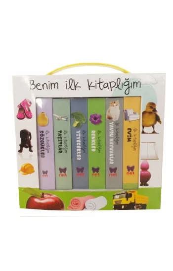 Benim İlk Kitaplığım Yeşil-6 Kitap