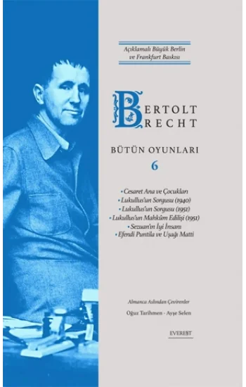 Bertolt Brecht Bütün Oyunları 6 (Ciltli)