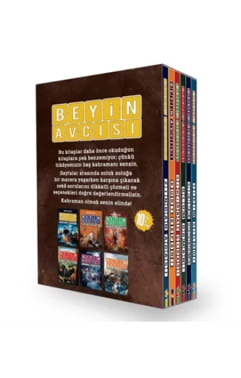 Beyin Avcısı Seti - 6 Kitap Takım - Kutulu
