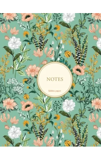 Bez Ciltli Çizgili Defter 10