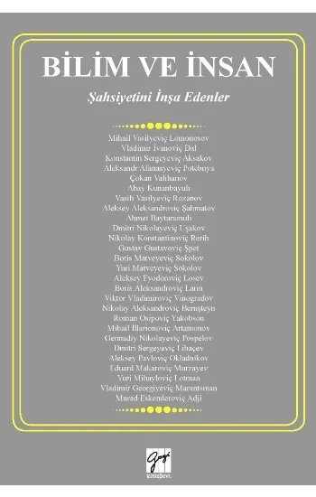Bilim Ve İnsan - Şahsiyetimi İnşa Edenler