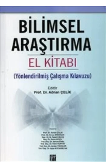 Bilimsel Araştırma El kitabı