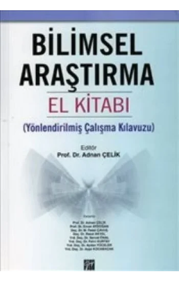 Bilimsel Araştırma El kitabı